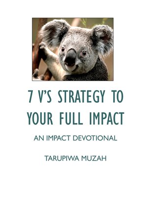 cover image of 7 V'S Strategy to Your Full Impact